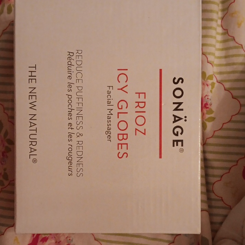 Sonäge Frioz Icy Globes Facial Massager - White